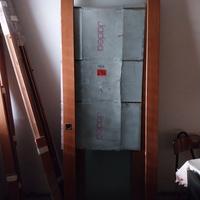 Porta a scrigno legno e vetro Mirawood Garofoli 