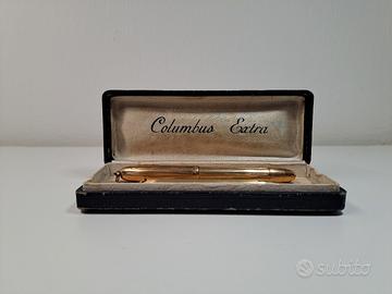 Set vintage penna stilografica Columbus Extra in o