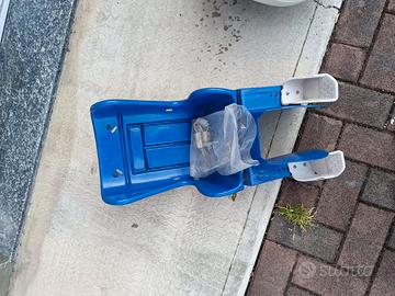seggiolino bicicletta blu