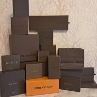 scatole vuitton gucci hermes 
