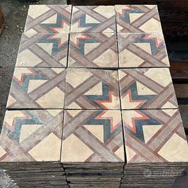 Cementine decorative siciliane d'epoca '900 - 26