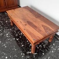 TAVOLINO IN MASSELLO CON BORCHIE