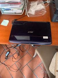 Acer Aspire portatile completo per scuola o video