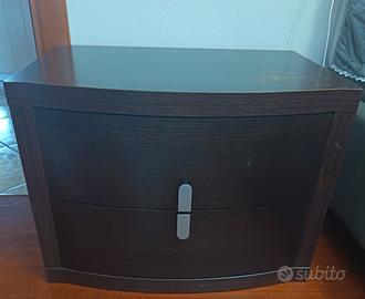 Trittico camera da letto moderna-como e due comodi