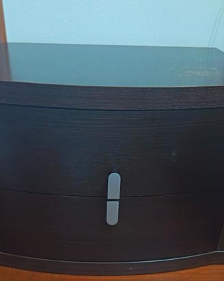 Trittico camera da letto moderna-como e due comodi