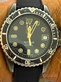 Orologio diver vintage Technisub quartz MRPsa case