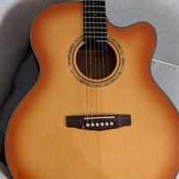 Cort CJ7X chitarra acustica spalla mancante preamp