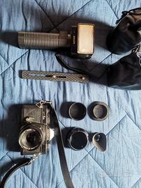 Cosina CT-1A reflex analogica 35mm — kit completo