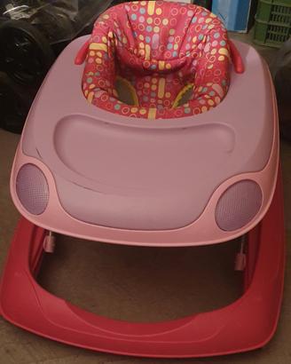 Girello Chicco rosa