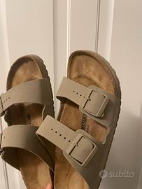Birkenstock Arizona Khaki 45 nuove