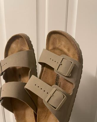 Birkenstock Arizona Khaki 45 nuove
