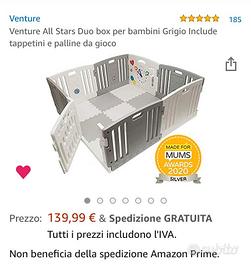 Box bambini + tappeto
