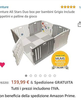 Box bambini + tappeto