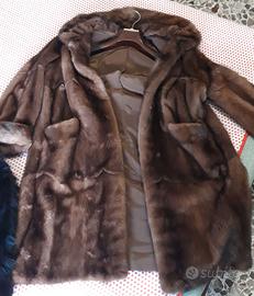 PELLICCIA VERO VISONE GRIFFATA ANNABELLA PAVIA