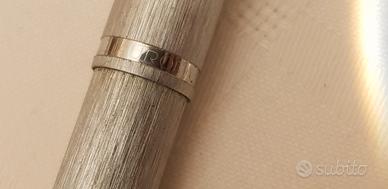 Penna AURORA vintage in argento 925