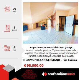 Appartamento mansardato con garage