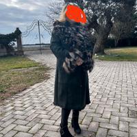 Cappotto pelle scamosciata 