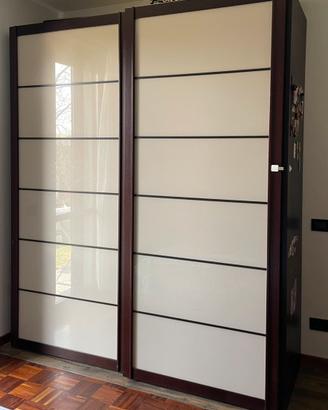 Coppia cassettiere e armadio