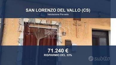 Immobile in asta di 267 m² a San Lorenzo del Vallo