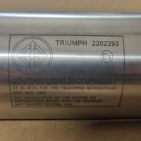 SCARICO TRIUMPH SINISTRO T2202293