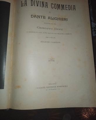 La Divina commedia 1906 illustrata da Gustavo Dorè