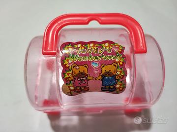 Teddy’s Wonderland casetta rosa vintage anni 90