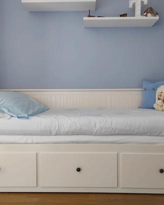 Letto IKEA HEMNES bianco,