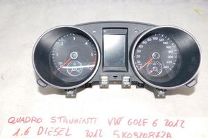 5K0920872A QUADRO STRUMENTI VW GOLF 6 2011