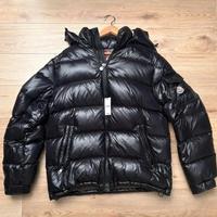 Moncler Maya Tg 2 Nero Lucido Nuovo Impeccabile