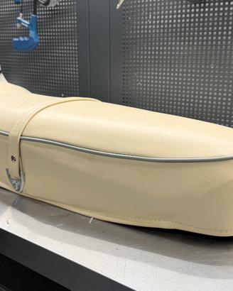 Sella Vespa colore crema/beige - originale Piaggio