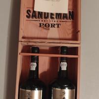 Cassetta Legno Porto Sandeman Original Rich Ruby