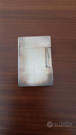 Accendino dupont argentato