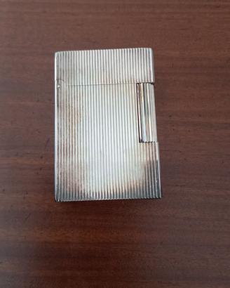 Accendino dupont argentato