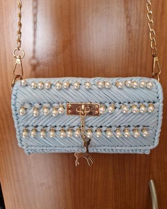 Borsa Handmade Azzurra