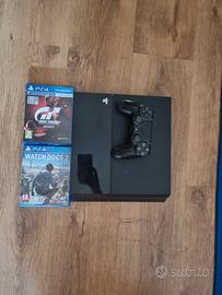 PS4 Fat 500gb, Joystick ufficiale e 2 giochi
