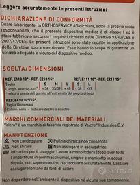 Tutore post intervento cuffia dei rotatori spall