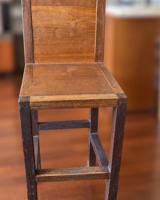 Sgabelli alti legno thai