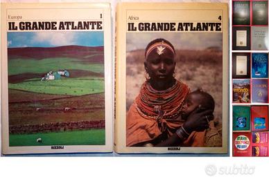 Il Grande Atlante Rizzoli 1980, Vol. 1 e 4 e altri