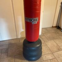 Sacco con base boxe/kickboxe/thai