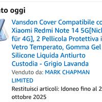 cover per cellulare Xiaomi 14 5 g