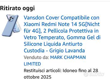 cover per cellulare Xiaomi 14 5 g