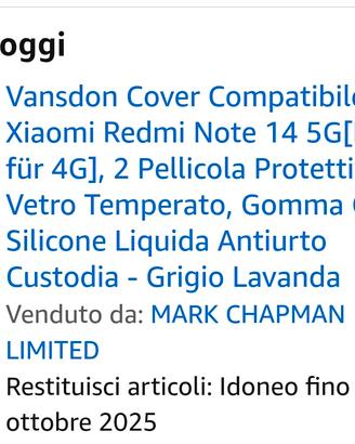 cover per cellulare Xiaomi 14 5 g