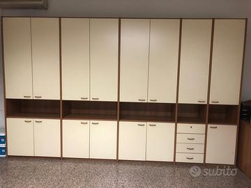 Armadiatura da Ufficio Parete Attrezzata Modulare