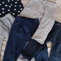 lotto pantaloni bimba 