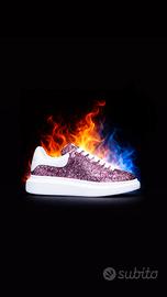 Alexander Mcqueen Rosa brillante 