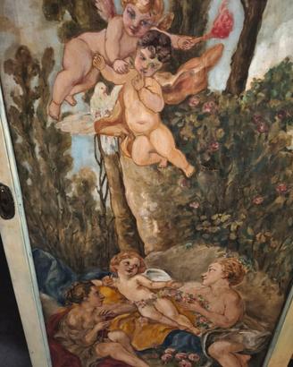 quadro con putti