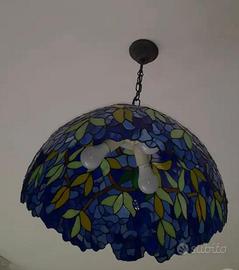 lampadario in stile Tiffany