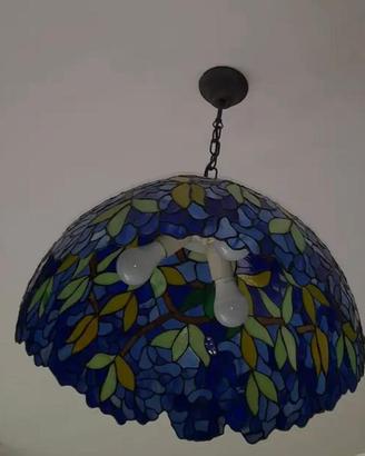 lampadario in stile Tiffany