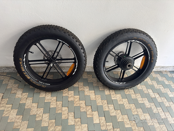 Ruota dietro ebike jansno x50