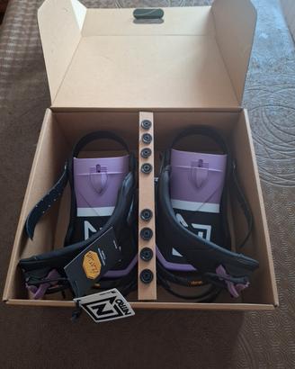 Attacchi Snowboard Nitro Team Pro Lilac M 2025